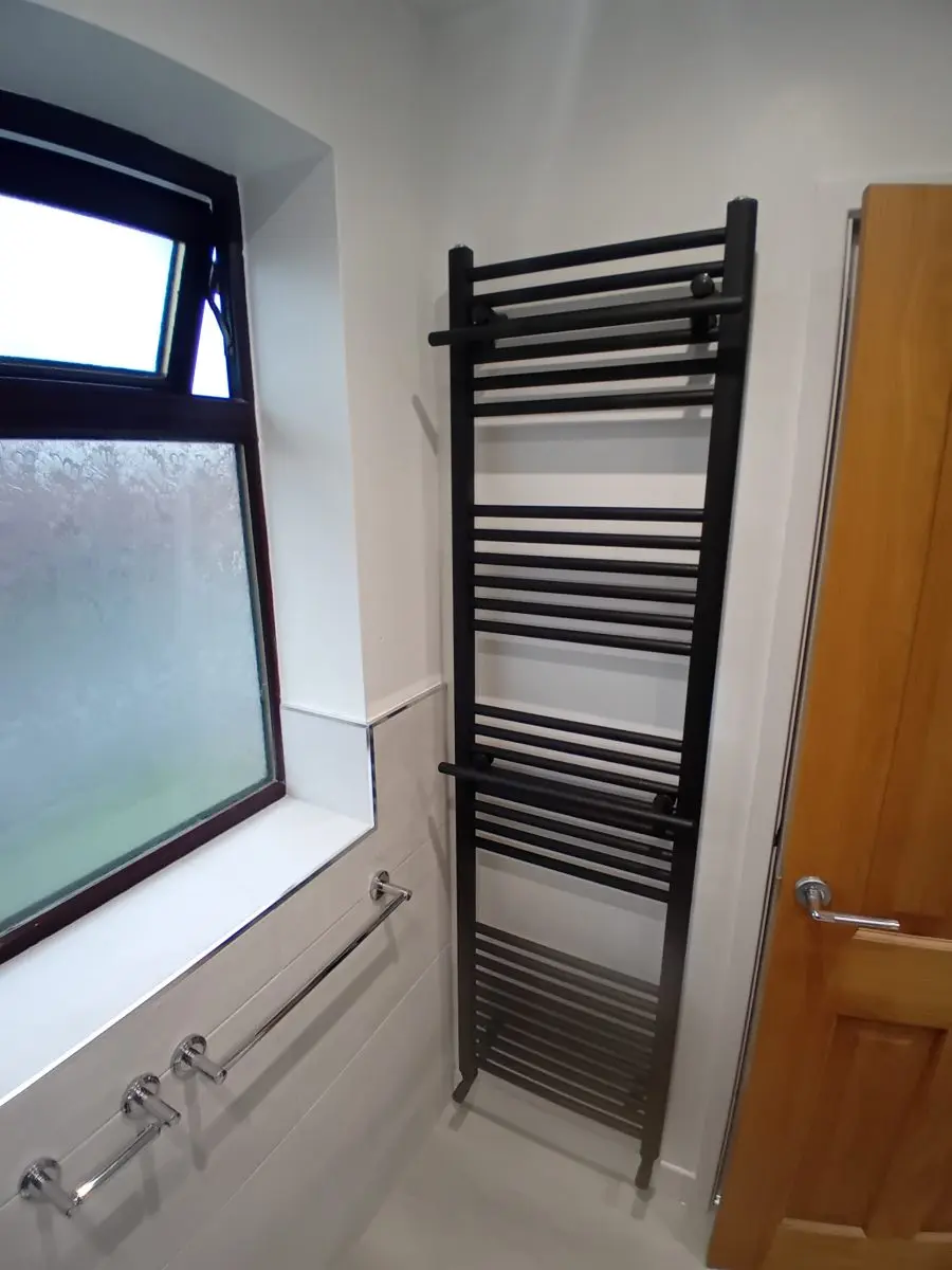 Shower fittings and thermostatic mixer installed by APG Plumbing & Heating Services Ltd in Cannock